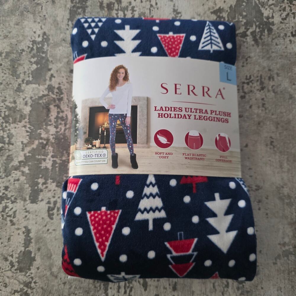 Serra Ultra Plush Holiday Leggings Size Large
